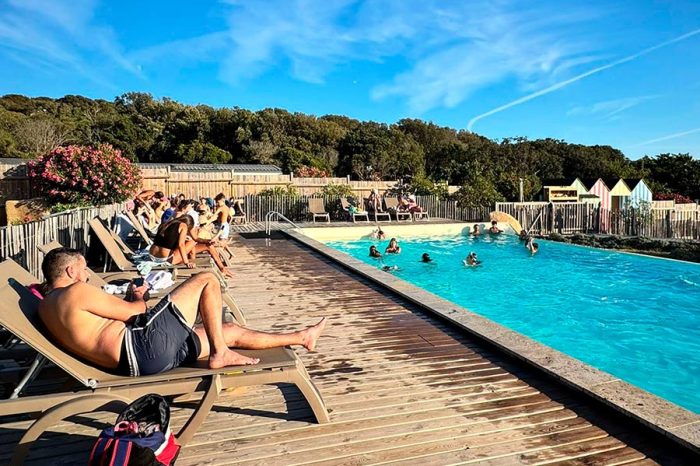 Campingplatz Kevano Plage, 4-Sterne Pianottoli Caldarello Schwimmbad