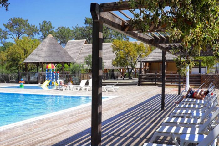 Campingplatz San Damiano 4 Sterne Pool Biguglia Bastia