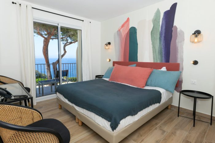 3-Sterne Hotel Calvi Le Saint Erasme Doppelzimmer Panorama
