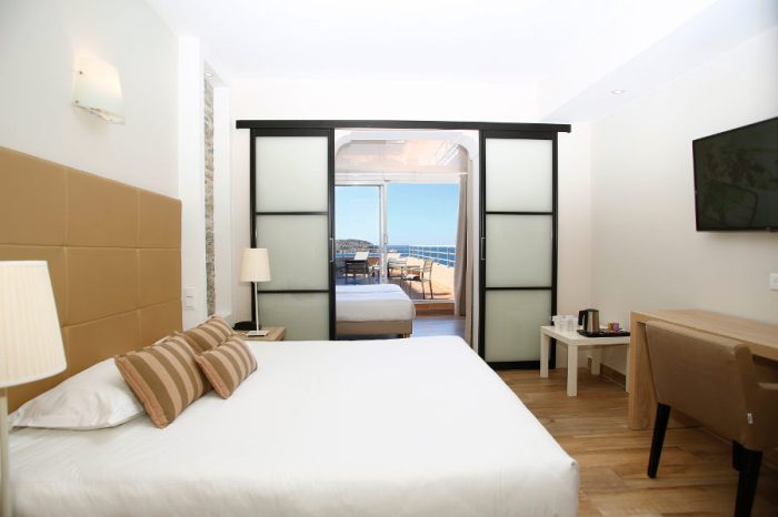 3-Sterne Hotel Le Saint Erasme Calvi Vierbettzimmer Panorama