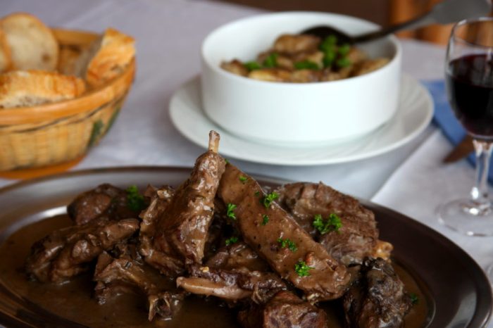 Hotel-Restaurant Le Belvédère Coti korsische Spezialiteat