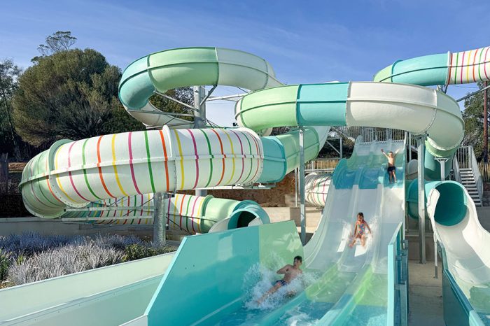 La Vetta Feriendorf 4 Campingplatz 4 Schwimmbad mit großer Rutsche