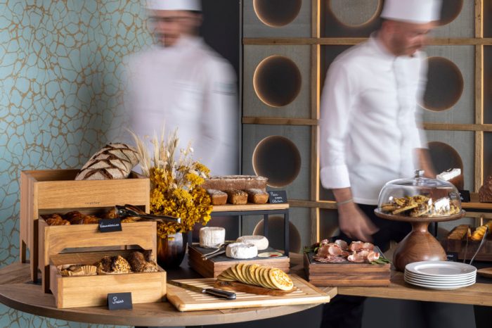 Restaurant Alba Les Regalia Hotel Spa Frühstücksbuffet