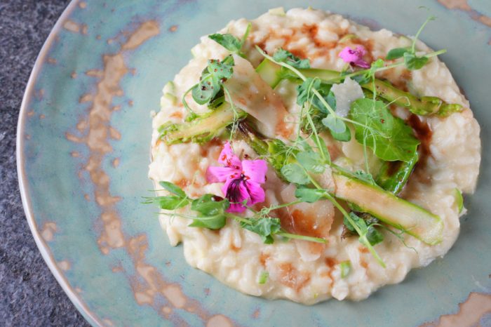 Restaurant Alba Pinarello Vegetarisches Risotto